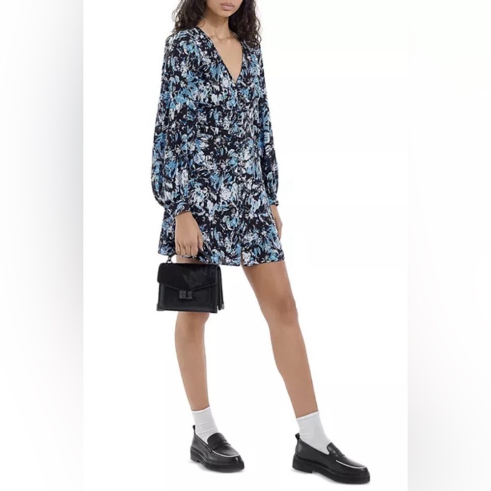 The Kooples Firework Silk Mini‎ Dress, Size 1 (S)